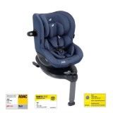 Scaun auto i-Spin 360&deg; Deep Sea, 40-105 cm, testat ADAC si certificat R129