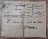Bucovina Bosanci Bossancze Suceava telegrama veche 1905