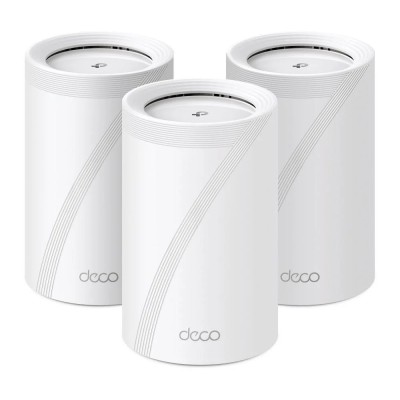 TP-LINK DECO BE65(3-PACK) Sistem Mesh WI-FI 7, BE9300, TRI-BAND, Standarde foto