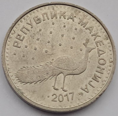 Macedonia, 10 Dinar 2017 foto