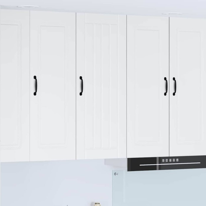 vidaXL Dulap suspendat de bucătărie Alb 40 x 31 x 100 cm Lemn compozit 885115