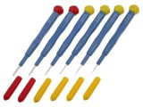 Set Șurubelnițe Reglare Fină 6 Bucăți, Cutie Plastic