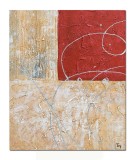 Cumpara ieftin Tablou abstract pictat manual, Fantezie 2, 60x50cm ulei pe panza in relief efect 3D, gata de agatat pe perete