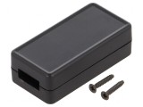 Carcasă USB 25mm x 50mm x 15,5mm ABS neagră