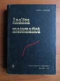 Marcel N. Rosculet - Analiza matematica ( vol. I )