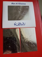 RAS AL KHAIMA, SPORT MUNICH - MNH SILVER PERF./IMPERF. foto
