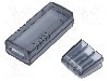 Carcasa ABS, 20mmx66mmx12mm, MASZCZYK - KM-205-TR-S