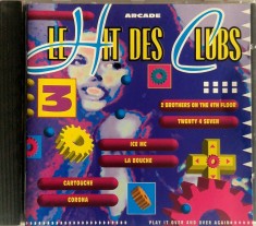 Various &lrm;&ndash; Le Hit Des Clubs 3 NM / NM cd muzica euro house Arcade Franta 1994
