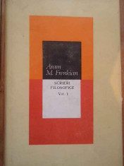 Scrieri Filosofice Vol.1 - Aram M. Frenkian ,278658 foto