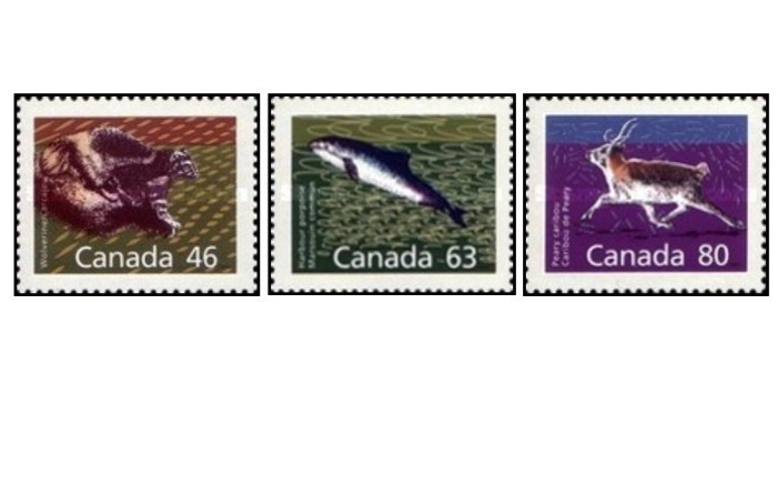 Canada 1990 - Mamifere, serie neuzata 2