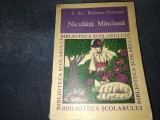 I AL BRATESCU VOINESTI - NICULAITA MINCIUNA