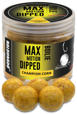 Haldorado - Boilies-uri Max Motion Boilie Dipped 20mm, 80g - Champion corn (porumb) foto