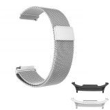 Curea tip Milanese Loop compatibila cu Samsung Galaxy Watch8 Classic 46mm, Silver, Size S