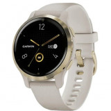 Ceas smartwatch Garmin Venu 2S, Tundra/Champagne