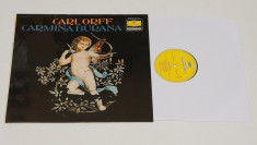 Carl Orff - Carmina Burana - disc vinil ( vinyl , LP ) foto