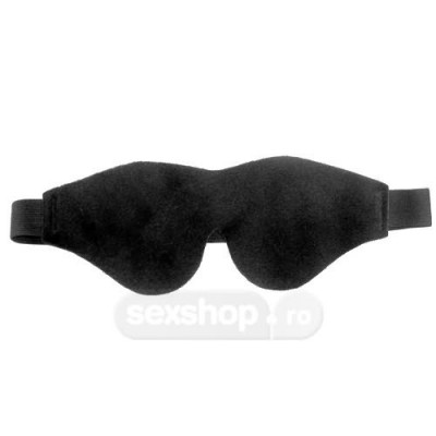 Masca de ochi - Sportsheets Masca de Ochi Delicata - culoare Negru foto