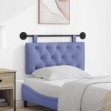 vidaXL Cap de pat suspendat Albastru Jeans 90 x 55 x 7 cm țesătură 42032023