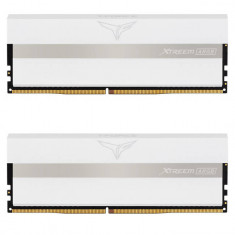 Memorie TeamGroup T-Force Xtreem ARGB White 16GB (2x8GB) DDR4 4000MHz CL18 1.35V Dual Channel Kit foto