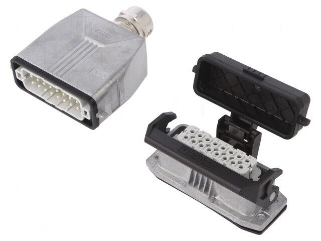 Conector HDC 250V 16A 16 Pin 16 PE