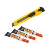 Set 3x Superglue inclus 1x cutit cutter universal Family