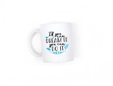 Cana alba personalizata cu mesaj motivational 2, INOVATIX&reg;. 330ml