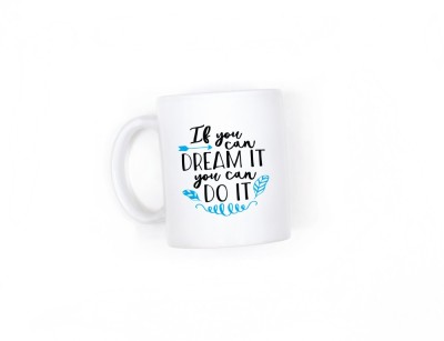 Cana alba personalizata cu mesaj motivational 2, INOVATIX&amp;reg;. 330ml foto