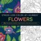 Stress Less Color-By-Number Flowers: 75 Coloring Pages for Peace and Relaxation
