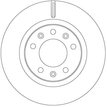 TRW DF6785 Disc frana foto