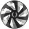 Set capace roti auto Cridem Vector RC 4buc - Negru/Argintiu - 15&#039;&#039; Garage AutoRide