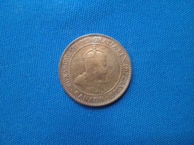 ONE CENT 1910 /REGELE EDUARD VII/CANADA foto