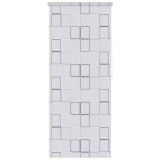 Jaluzea roleta de dus, model patrate, 100x240 cm