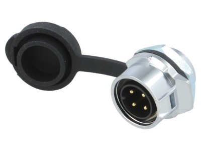Conector Circular 4-PIN 10A, IP67 foto