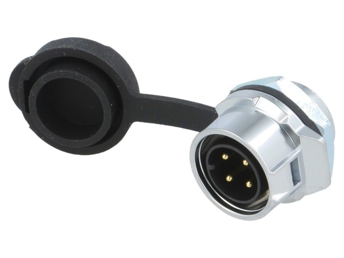 Conector Circular 4-PIN 10A, IP67