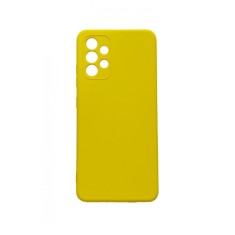 Husa telefon compatibila cu Samsung Galaxy A32 4G (2021), Galben, Cu interior de catifea, 193HT