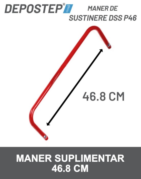 DEPOSTEP DSS P 46.8 cm - maner de sustinere suplimentar scara pod