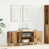 vidaXL Dulap pentru discuri de vinil Lemn Vechi 121 x 38 x 48 cm 881471