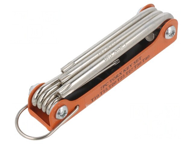 Set Chei Torx 7 Bucăți TX10-TX40