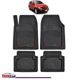 Covorase Auto TeamCar&reg; Tip Tavita Compatibile SsangYong Actyon Generatia I (2005&ndash;2011) Negru Material Rezistent, Cauciuc