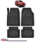 Covorase Auto TeamCar&reg; Tip Tavita Compatibile SsangYong Actyon Generatia I (2005&ndash;2011) Negru Material Rezistent