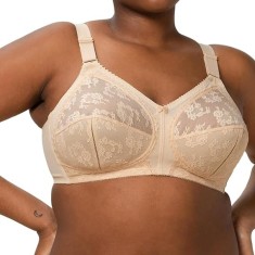 Sutien fara armatura pentru femei Triumph Doreen X BH, bej, 85F - OUTLET foto