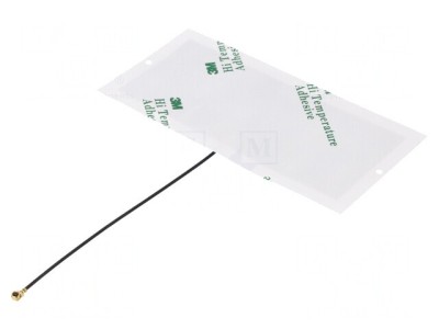 Antena ISM RF 0.7dBi 433MHz 90x40mm foto