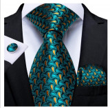 Set cravata + batista + butoni - matase - model 114