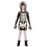 Costum schelet rochie halloween fetita, Widmann Italia