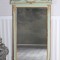 Oglinda monumentala bleu cu decoratiuni aurii CAT10012
