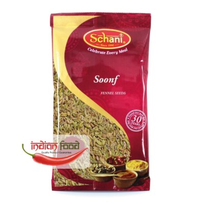 Schani Soonf Fennel Seeds (Seminte de Fenicul) 100g foto
