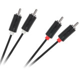 Cablu 2x RCA 1m Cabletech KPO3954-1