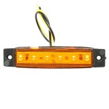 Lampa laterala LED galbena 12V/24V pentru camion Breckner Germany