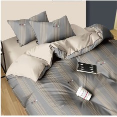 Lenjerie de pat din bumbac Valentini Bianco TB010/73