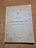curs pentru activistii de crucea rosie - gata pentru apararea sanitara - din anul 1951