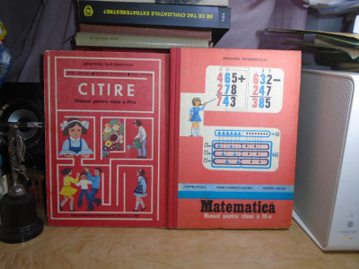 DUMITRU ROSCA - MATEMATICA * CL. III + IOAN SERDEAN - CITIRE * CL. III , 1993/94 foto
